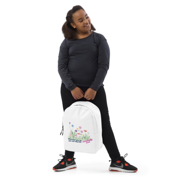 Minimalist Backpack "Flourish"
