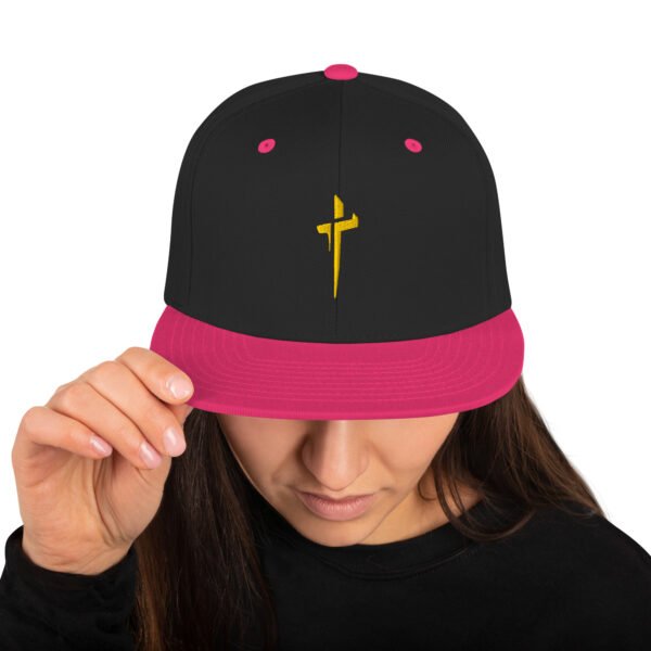 Snapback Hat CROSS Dark Colors - Image 5