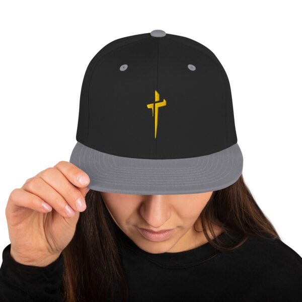 Snapback Hat CROSS Dark Colors - Image 7