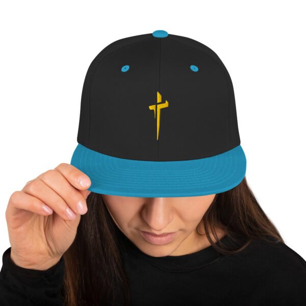 Snapback Hat CROSS Dark Colors - Image 6