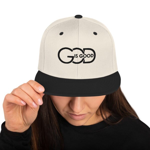 Snapback Hat "GOD IS GOOD" Light Colors - Image 7