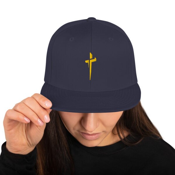 Snapback Hat CROSS Dark Colors - Image 10