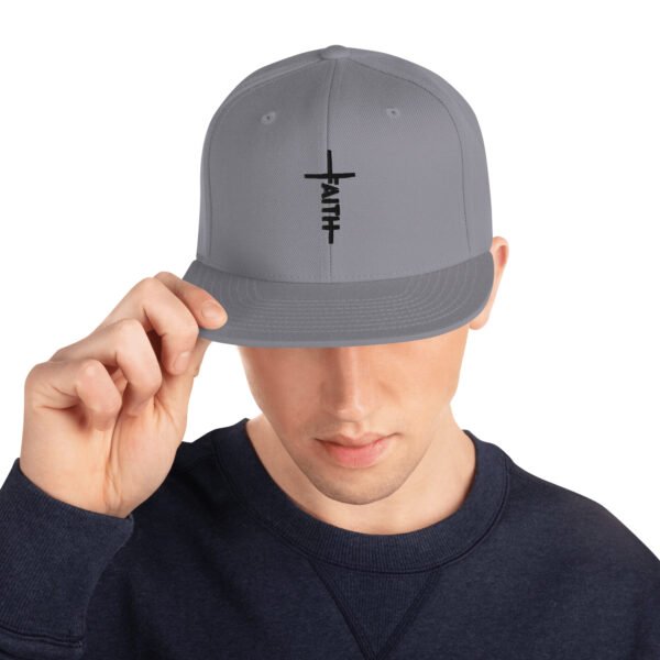 Snapback Hat "FAITH" Light Colors - Image 2