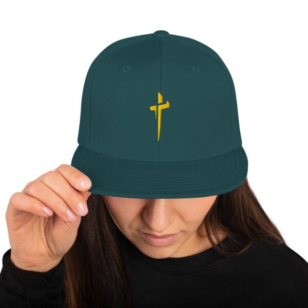 Snapback Hat CROSS Dark Colors - Image 12