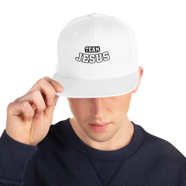 Snapback Hat "TEAM JESUS" Light Colors - Image 7