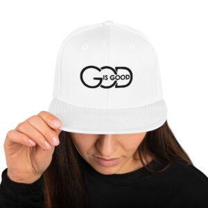 Snapback Hat "GOD IS GOOD" Light Colors