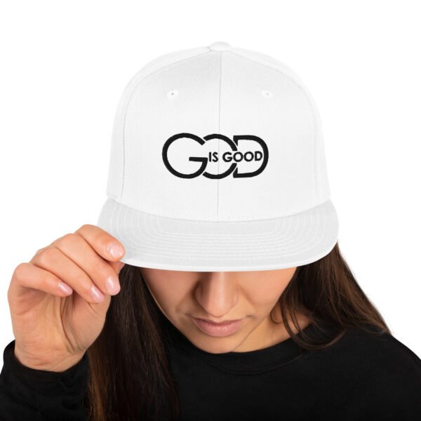 Snapback Hat "GOD IS GOOD" Light Colors
