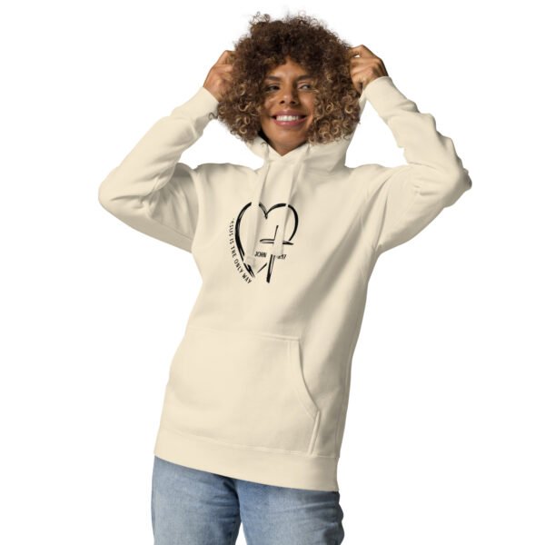 Unisex Hoodie "JESUS IS THE ONLY WAY" - Image 6