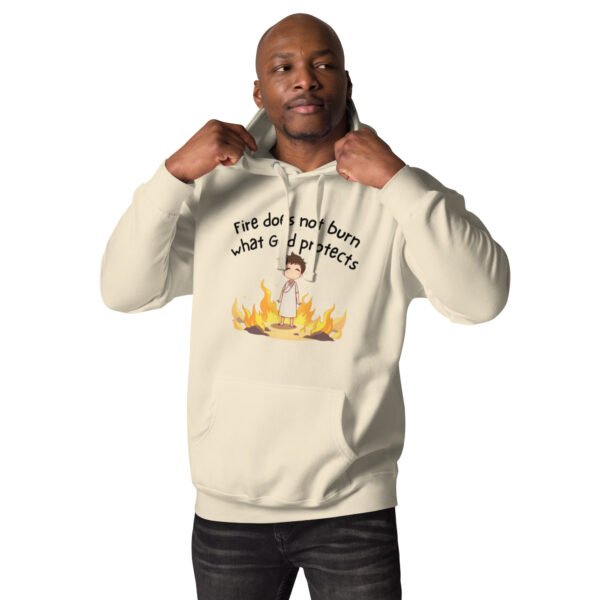 Unisex Hoodie "FIRE DOES NOT BURN" - Image 7