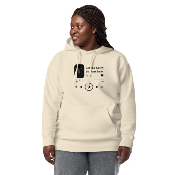 Unisex Hoodie "LET THE SPIRIT BE YOUR BEAT" - Image 6