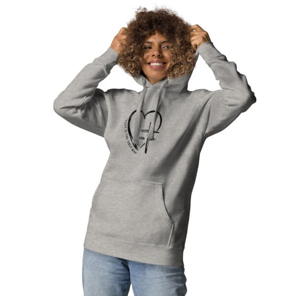 Unisex Hoodie "JESUS IS THE ONLY WAY" - Image 4