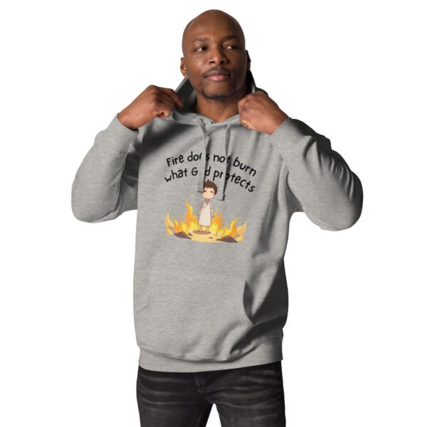 Unisex Hoodie "FIRE DOES NOT BURN" - Image 5