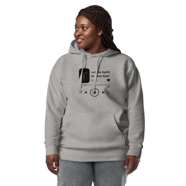 Unisex Hoodie "LET THE SPIRIT BE YOUR BEAT" - Image 4