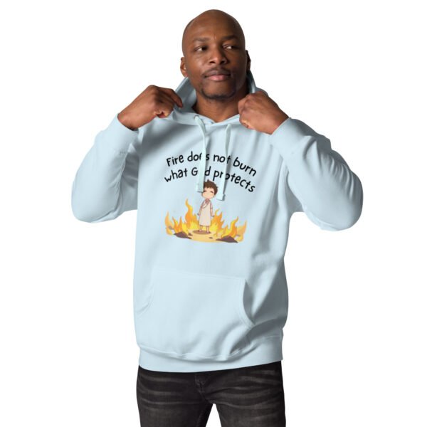 Unisex Hoodie "FIRE DOES NOT BURN" - Image 6