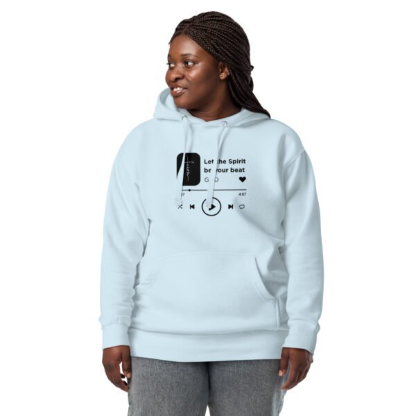 Unisex Hoodie "LET THE SPIRIT BE YOUR BEAT" - Image 5