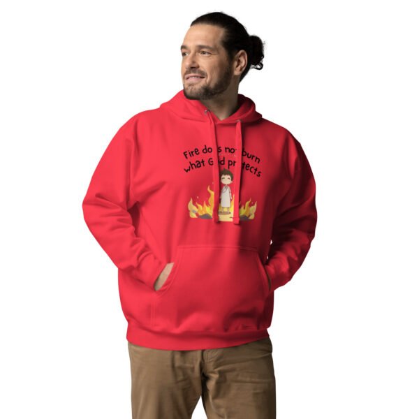 Unisex Hoodie "FIRE DOES NOT BURN" - Image 2