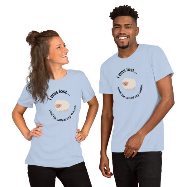 Unisex t-shirt "I WAS LOST" Light Colors - Image 7