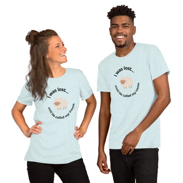 Unisex t-shirt "I WAS LOST" Light Colors - Image 14