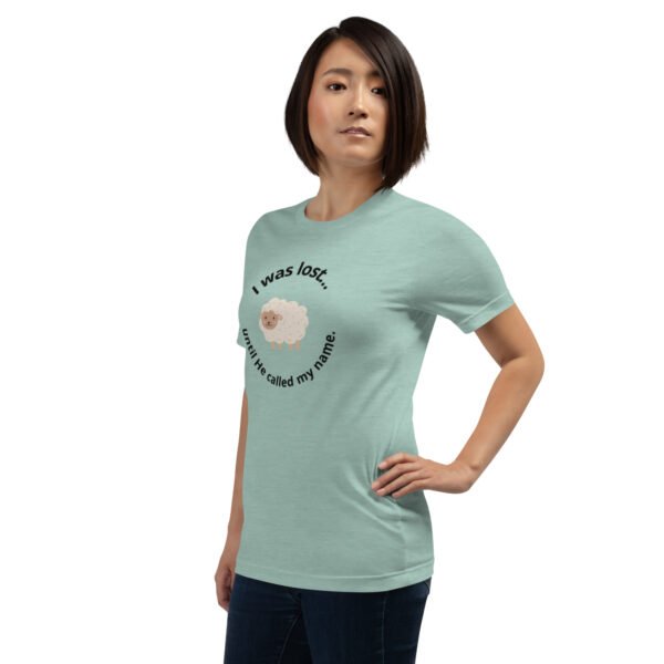 Unisex t-shirt "I WAS LOST" Light Colors - Image 2