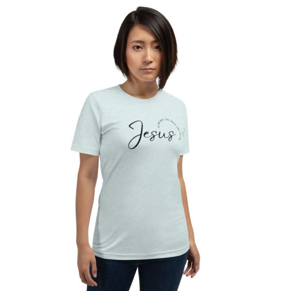Unisex t-shirt "JESUS IS THE WAY" Light Colors - Image 8