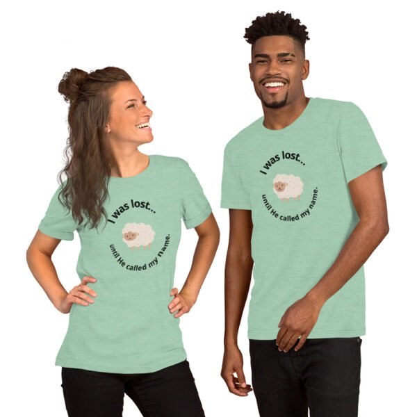Unisex t-shirt "I WAS LOST" Light Colors - Image 4