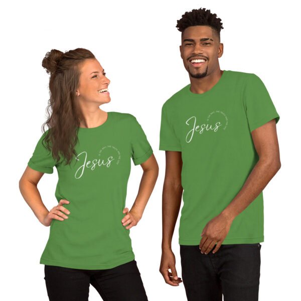 Unisex t-shirt "JESUS IS THE WAY" Dark Colors - Image 13