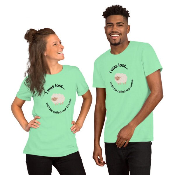 Unisex t-shirt "I WAS LOST" Light Colors - Image 10