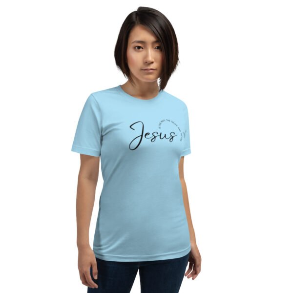 Unisex t-shirt "JESUS IS THE WAY" Light Colors - Image 4