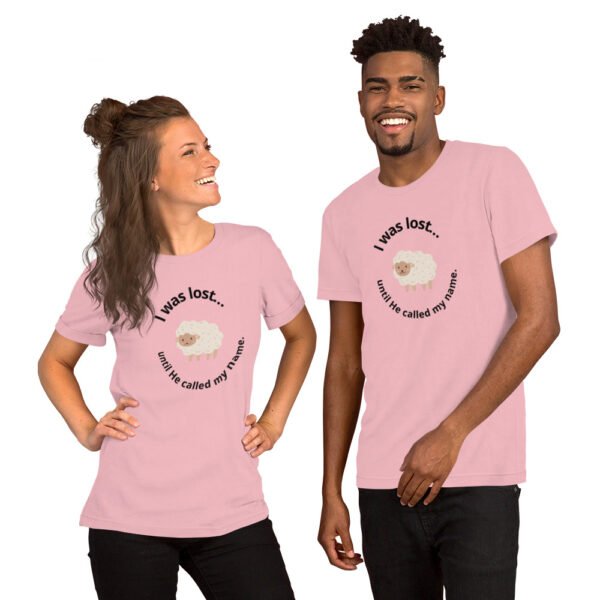 Unisex t-shirt "I WAS LOST" Light Colors - Image 5