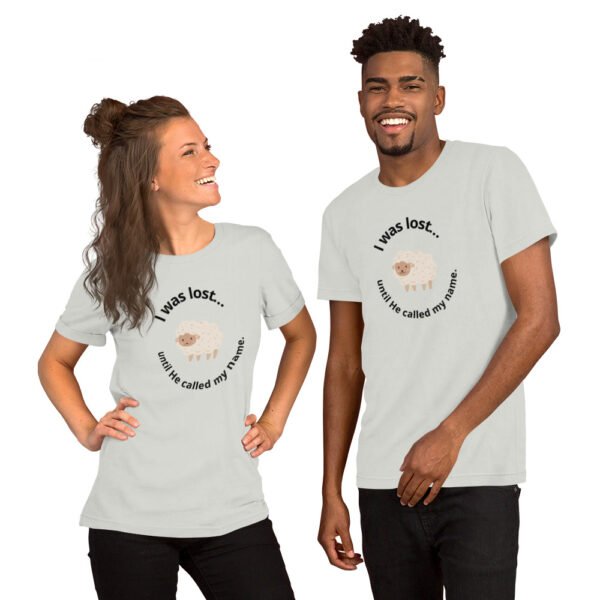 Unisex t-shirt "I WAS LOST" Light Colors - Image 11