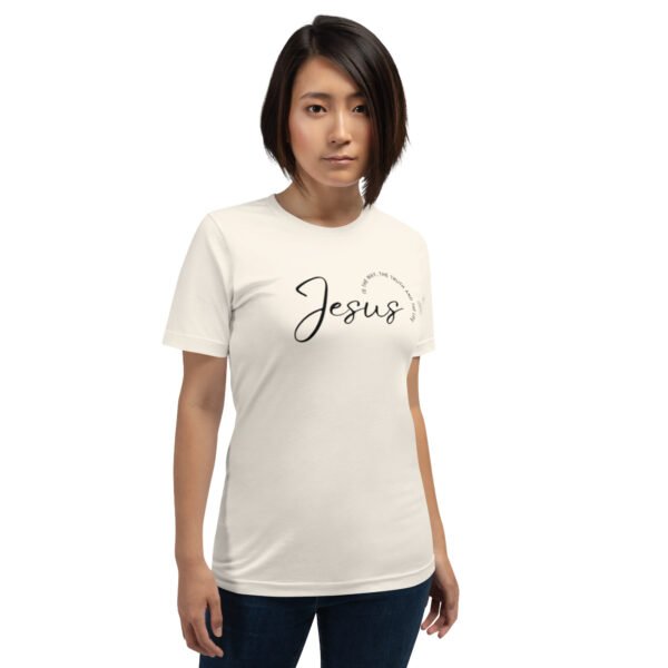 Unisex t-shirt "JESUS IS THE WAY" Light Colors - Image 12