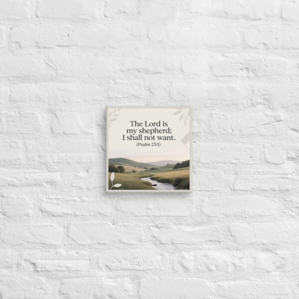 Canvas PSALM 23:1 - Image 2