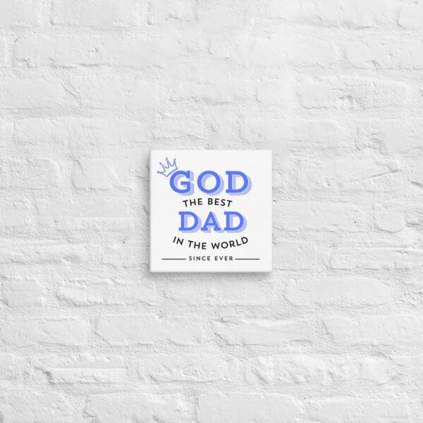 Canvas GOD THE BEST DAD - Image 2