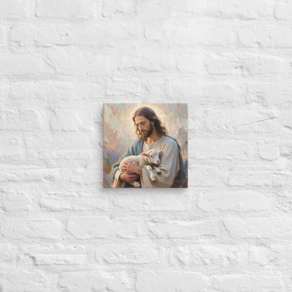 Canvas The Lord is my shepherd - Image 2