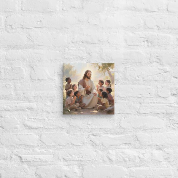 Canvas Let the children come to me - Image 2
