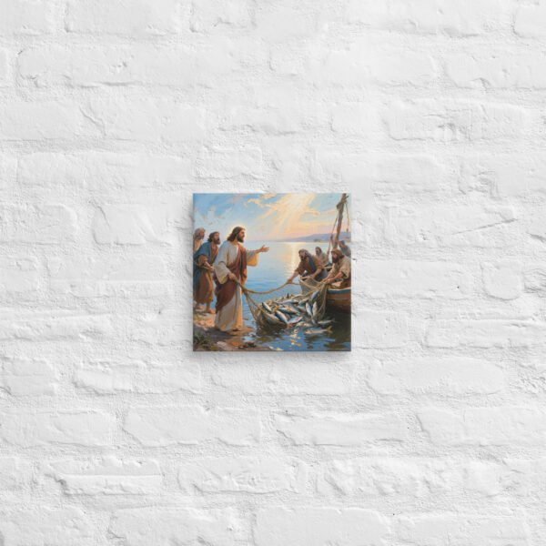 Canvas The miraculous catch of fish - Image 2