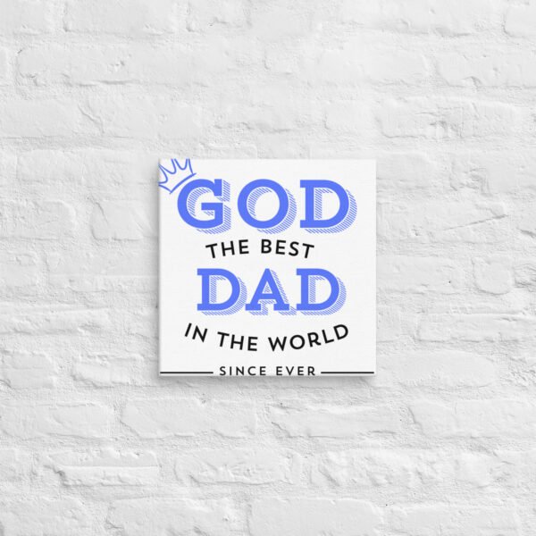 Canvas GOD THE BEST DAD - Image 3