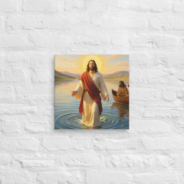 Canvas Jesus walking on the water - Image 3