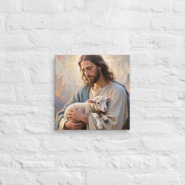 Canvas The Lord is my shepherd - Image 3