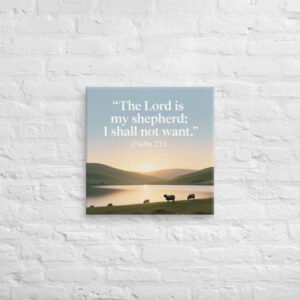 Canvas PSALM 23