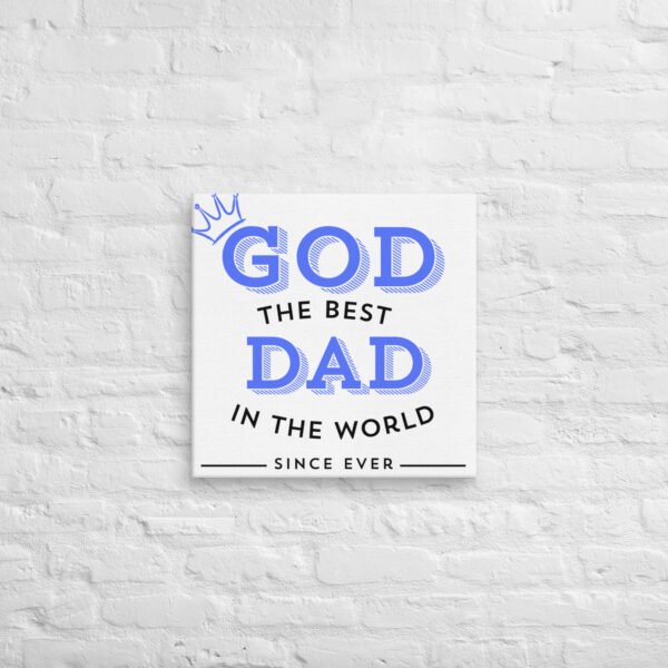 Canvas GOD THE BEST DAD