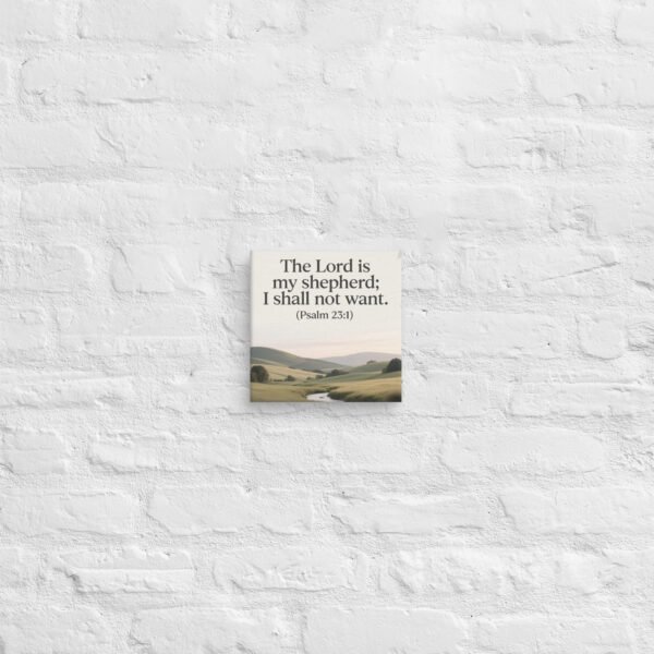 Canvas PSALM 23:1 - Image 4