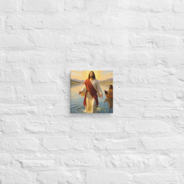 Canvas Jesus walking on the water - Image 4
