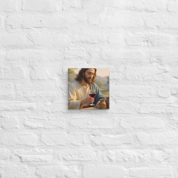 Canvas Jesus turned water into wine - Image 4
