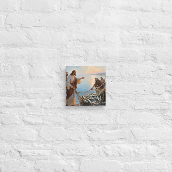 Canvas The miraculous catch of fish - Image 4
