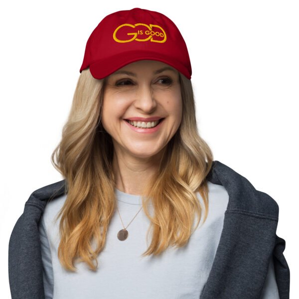 Dad hat “GOD IS GOOD” Dark Colors - Image 3