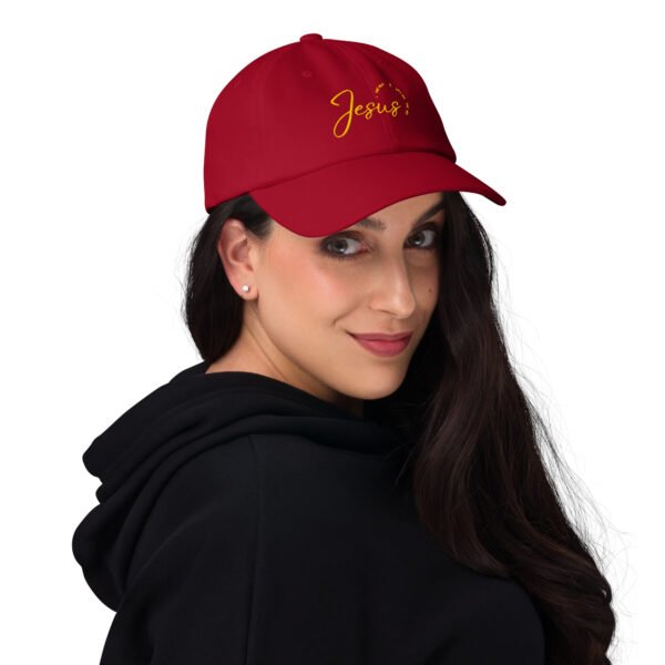 Dad hat “JESUS IS THE WAY” Dark Colors - Image 3