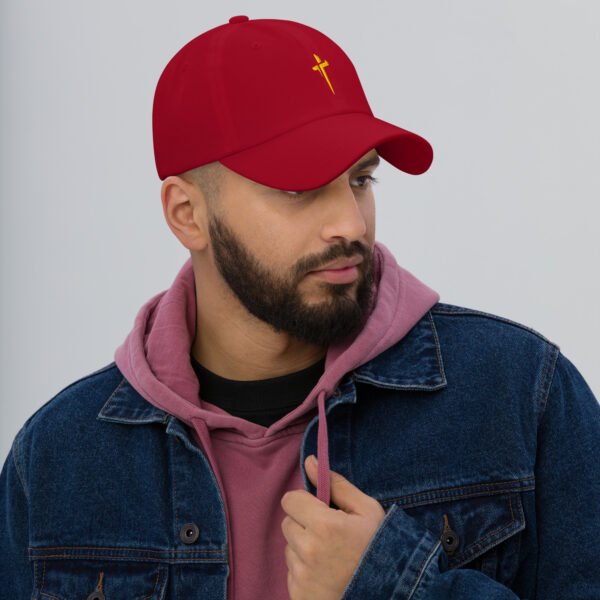 Dad hat SIMBOL CROSS Dark Colors - Image 3