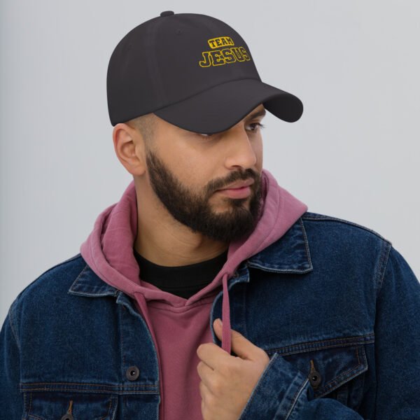 Dad hat “TEAM JESUS” Dark Colors - Image 5