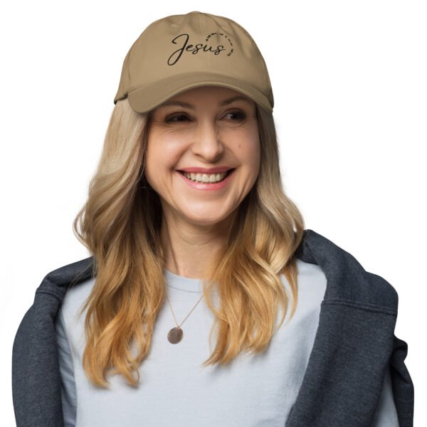 Dad hat “JESUS IS THE WAY” Light Colors - Image 2